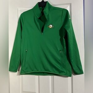 Nike Golf Green Pullover top is a size Large.